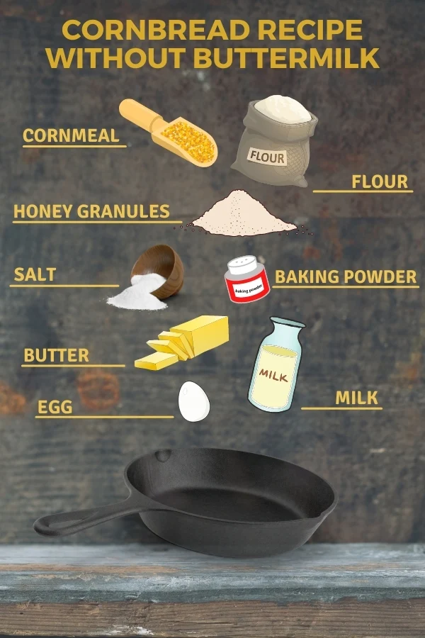 Cornbread Recipe without Buttermilk Life Tastes Good