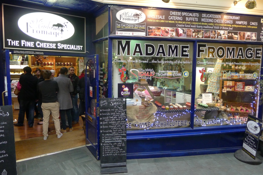 GourmetGorro Madame Fromage Castle Arcade Cardiff  Cafe  