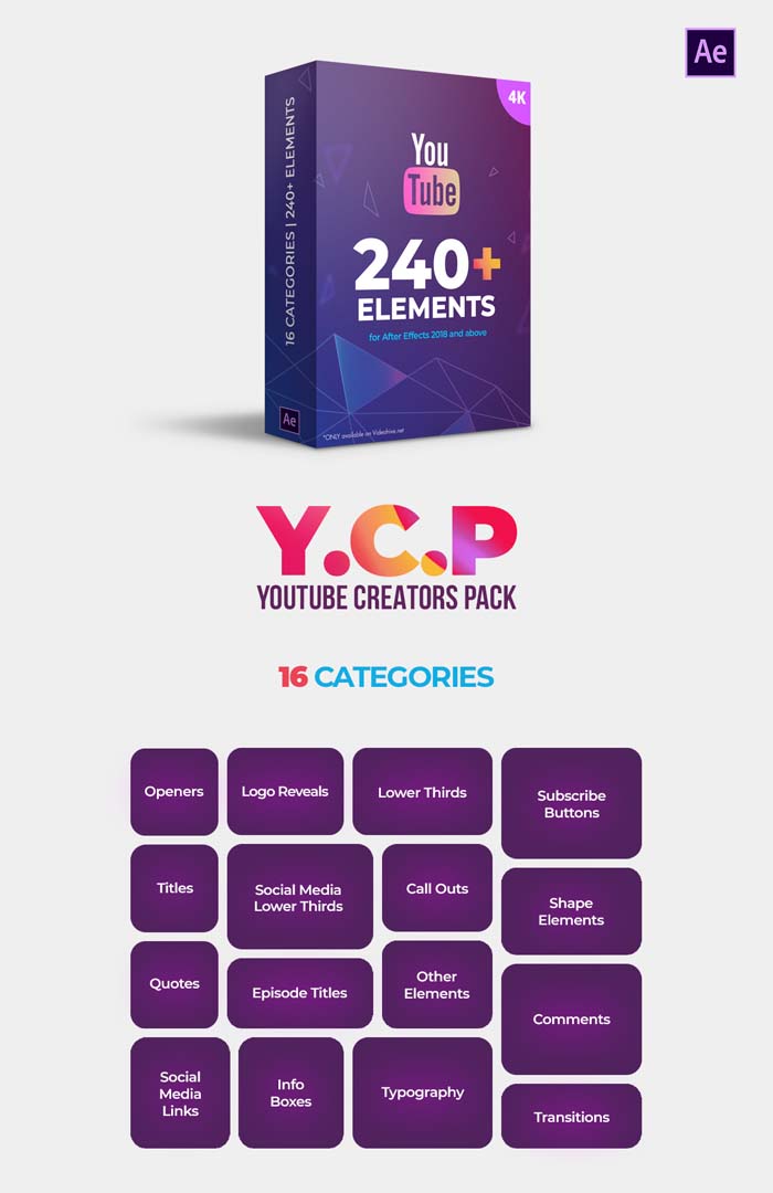 Videohive - Youtube Creators Pack