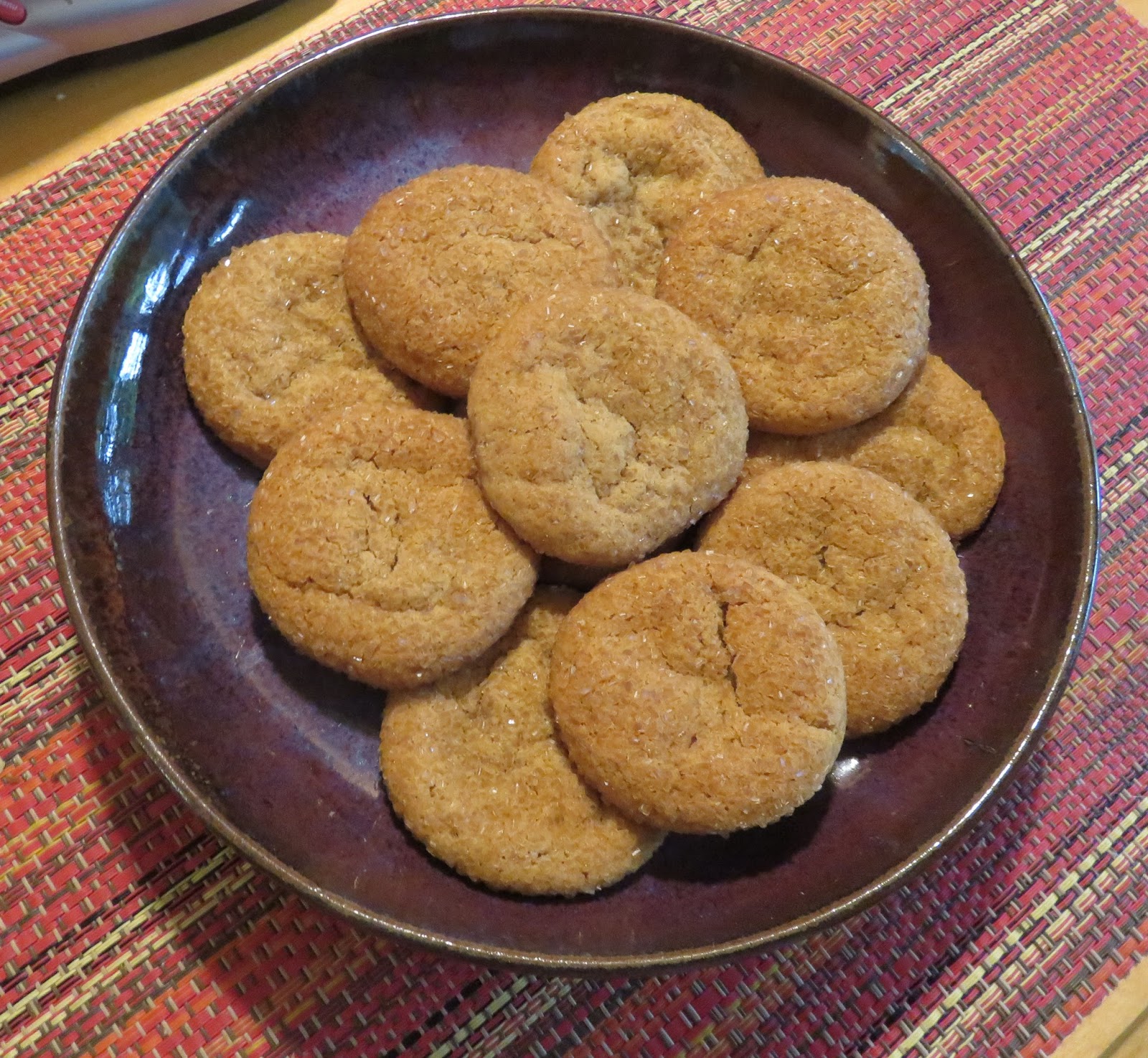 Mystery Lovers' Kitchen Ginger Syrup Cookies
