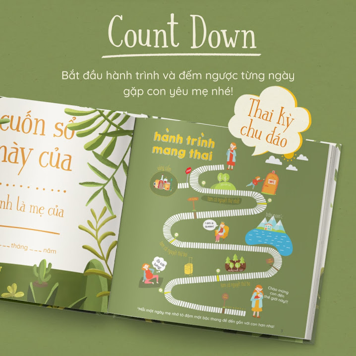 [A116] Không thể bỏ qua bộ sách hoạt động tô màu cho Mẹ Bầu