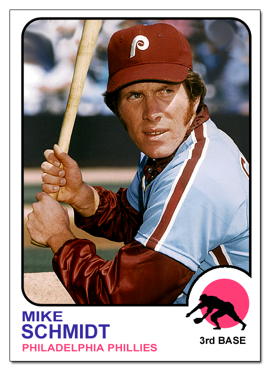 Dick Allen Hall of Fame: Redux Project: 1973 Topps Mike Schmidt