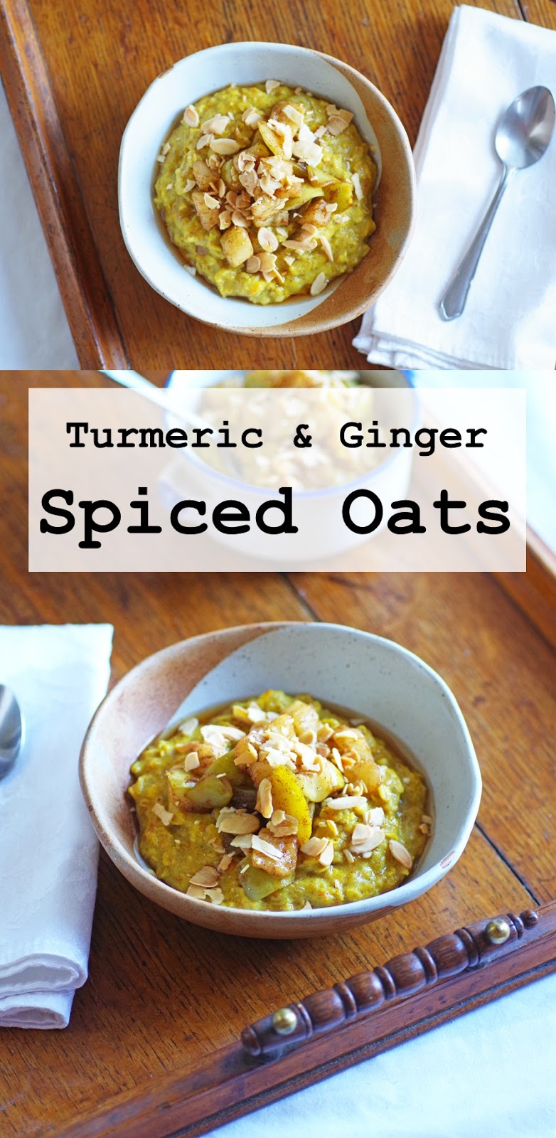 Turmeric & Ginger Spiced Oats Euphoric Vegan