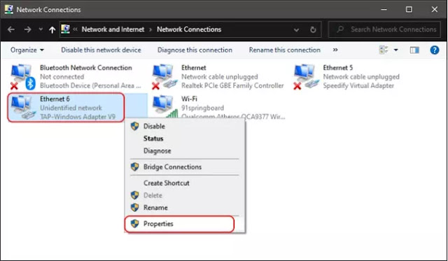 Cara berbagi koneksi VPN melalui Wi-Fi di Windows 10-3 Cara berbagi koneksi VPN melalui Wi-Fi di Windows 10-3
