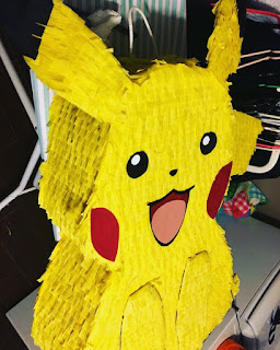 ideas de piñatas para fiesta temática de pokemon go