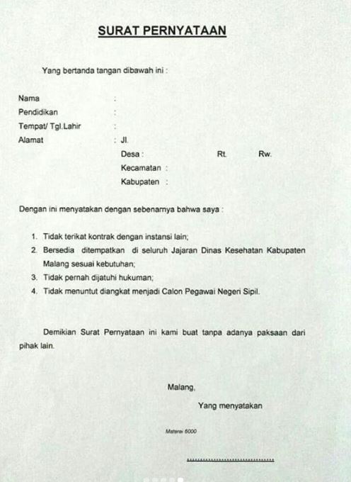 Lowongan Dinas Kesehatan Kabupaten Malang Lowongan Kerja Dan Rekrutmen Bulan Mei 2021