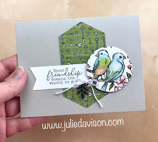 Stampin' Up! Bird Ballad Suite ~ 4 Free as a Bird Projects ~ 2019-2020 Annual Catalog ~ www.juliedavison.com