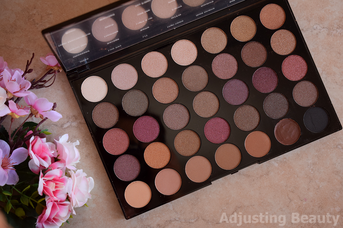 Review Makeup Revolution Pro HD Amplified 35 Palette