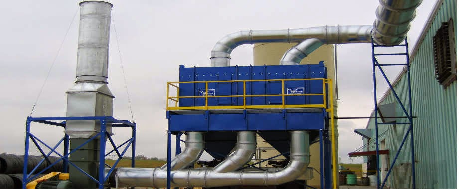 Hệ thống xử lý khí thải công nghiệp