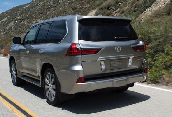 Lexus LX 570 2016 Rear View