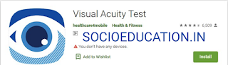 Visual Acuity Test Apps Download link