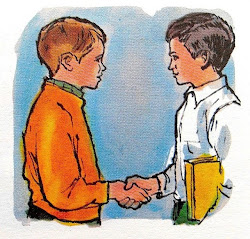 1960s hands shaking boys americana illustrated agoge illustration children illustrations pill illustrator draw