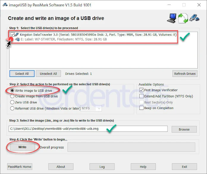 RAM Testi Nasıl Yapılır? Memtest86 ile Bellek Testi