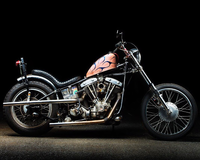 Harley Davidson Shovelhead By Crib Motorcycle