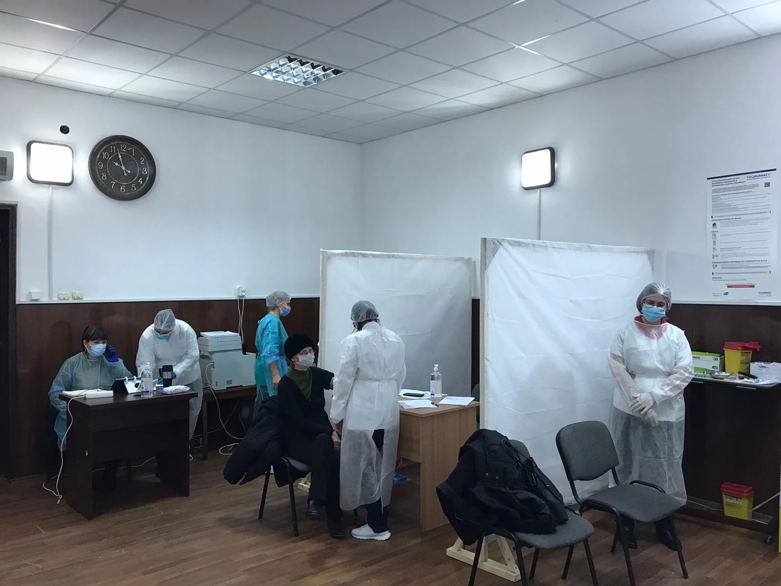Astăzi a debutat etapa a II-a de vaccinare anti COVID-19 la Centrul de vaccinare aflat in cadrul Casei de Cultura din Calafat