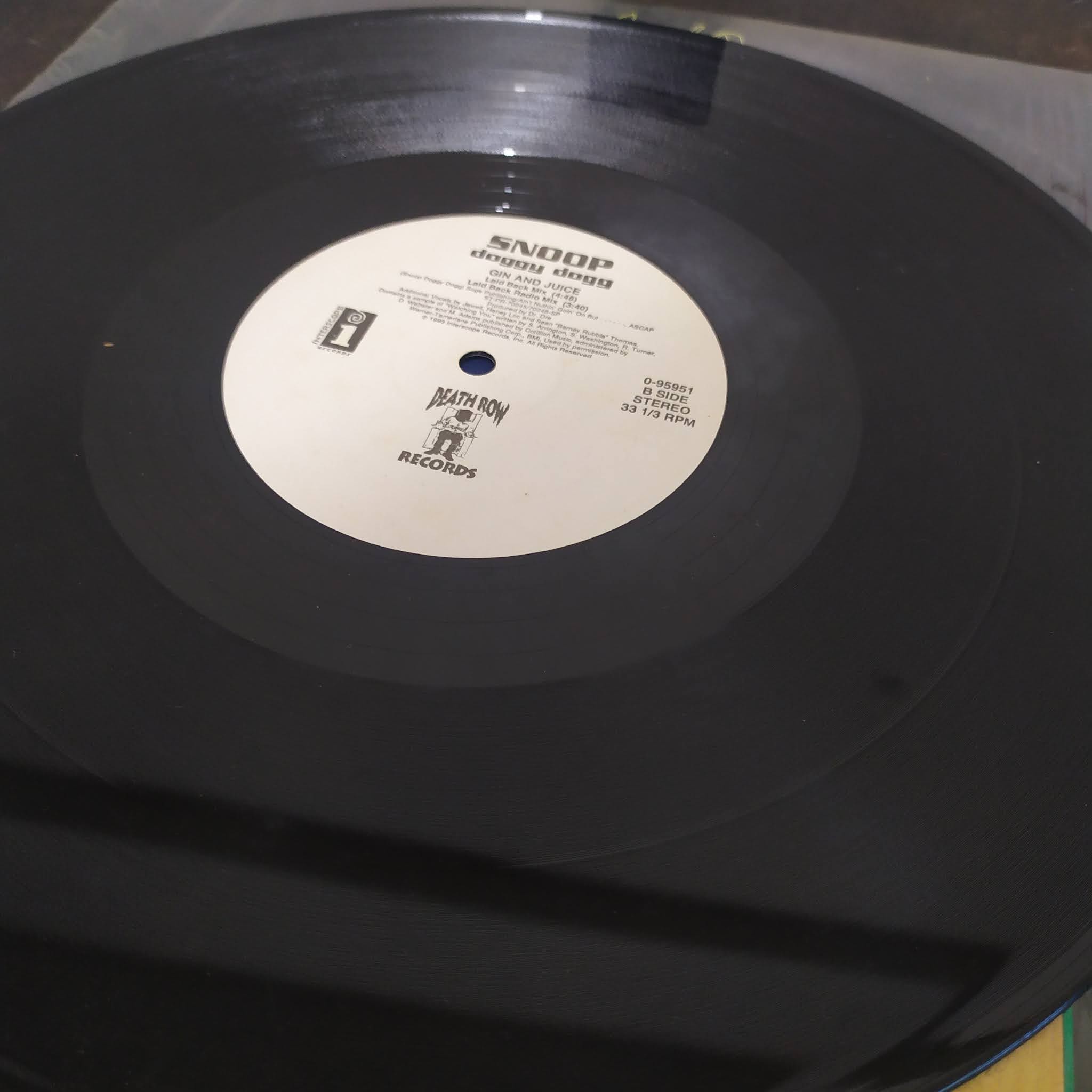 SNOOP DOGG Gin and Juice Vinyl record sale - MDJ Records | Music and ...