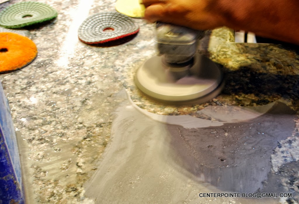 Centerpointe Communicator How to fix a granite countertop seam