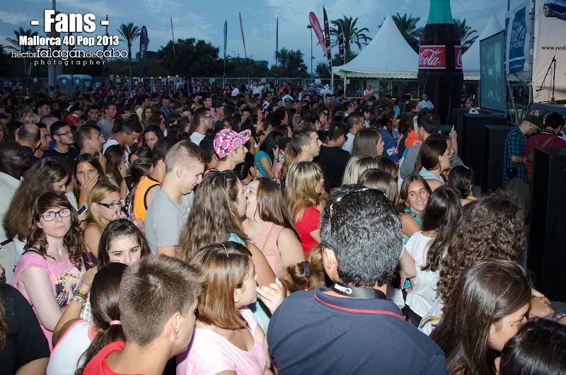 Fans en el Mallorca 40 Pop 2013. Héctor Falagán De Cabo | hfilms & photography.