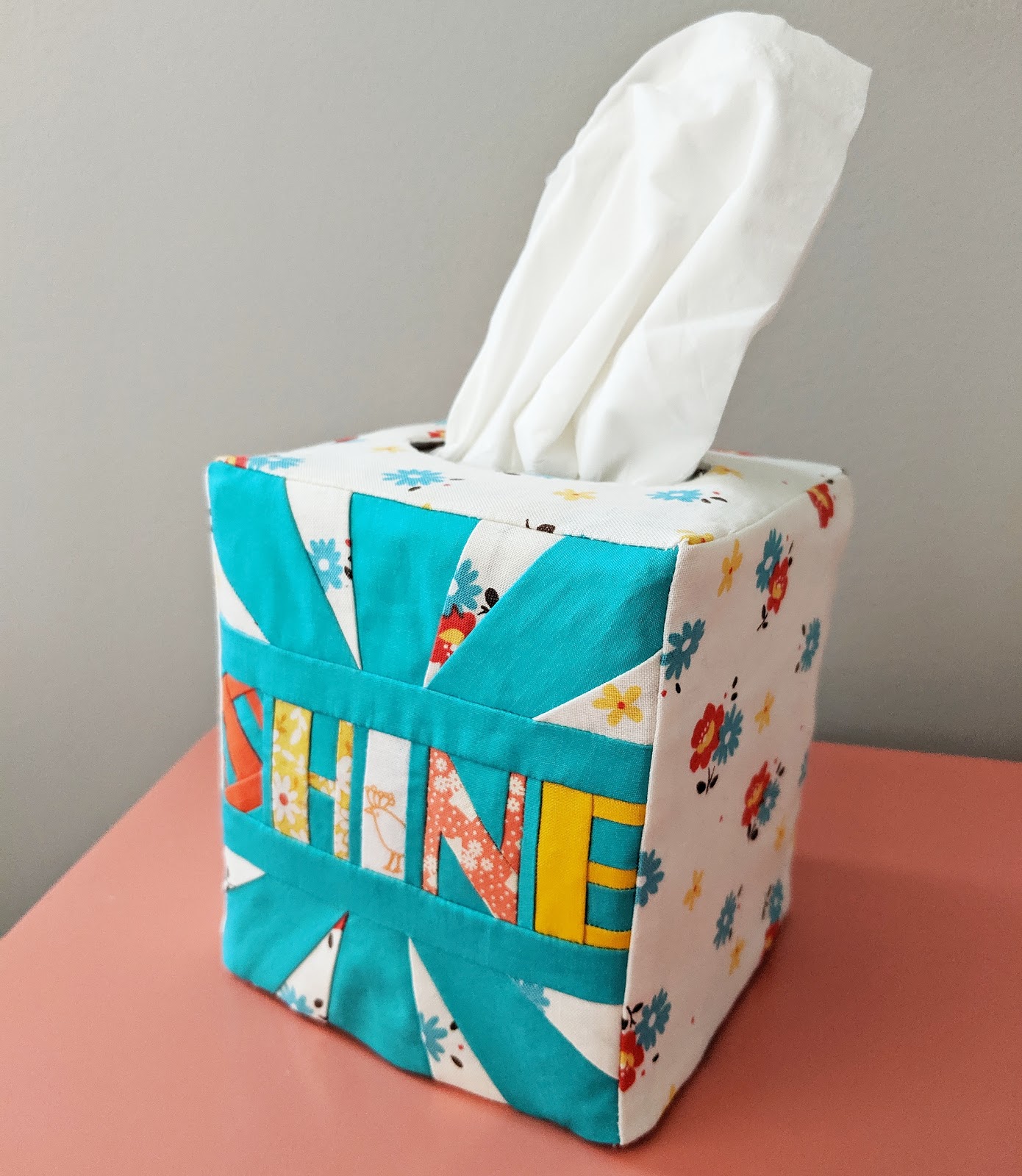 Pink Penguin Tissue boxes to shine!