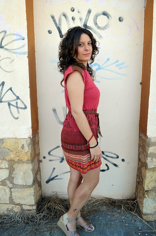 vestido étnico, ethnic dress, moda, blogger, castellón, blog de moda, fashion blogger