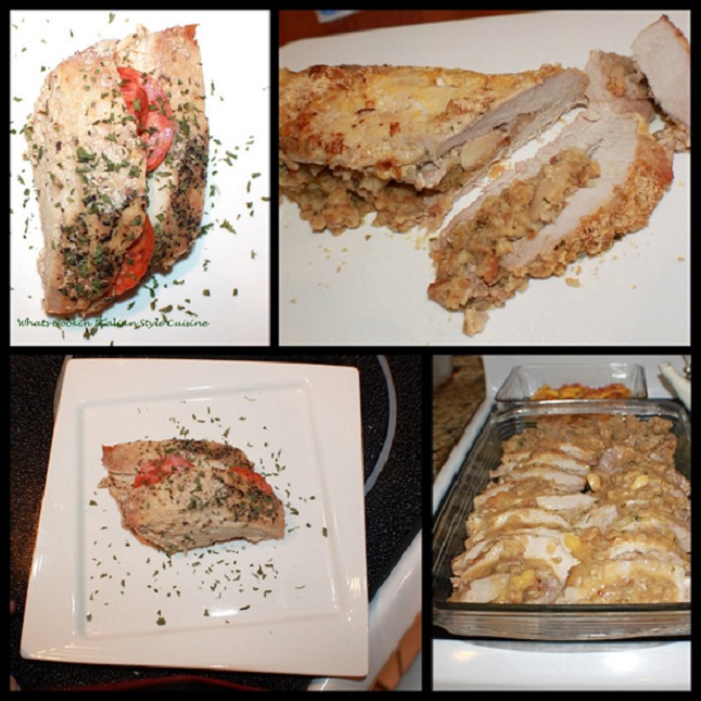 Pepperoni and Spinach Stuffed Pork Tenderloin What's Cookin' Italian