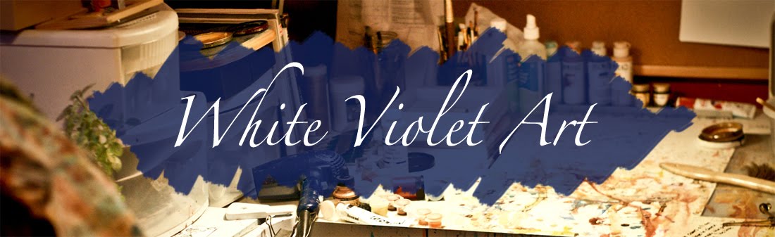 White Violet Art