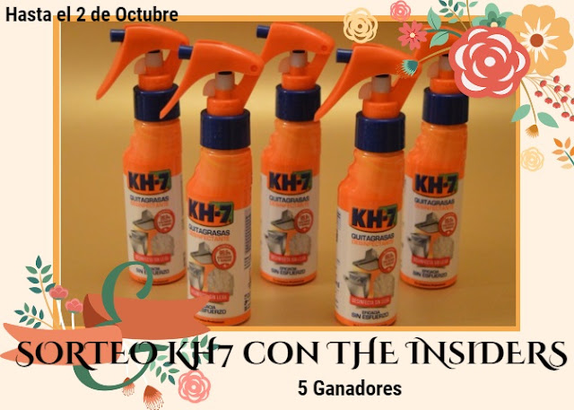 Ya conocemos las colaboradoras para la campaña de THE INSIDERS: ?KH7 Quitagrasas Desinfectante?