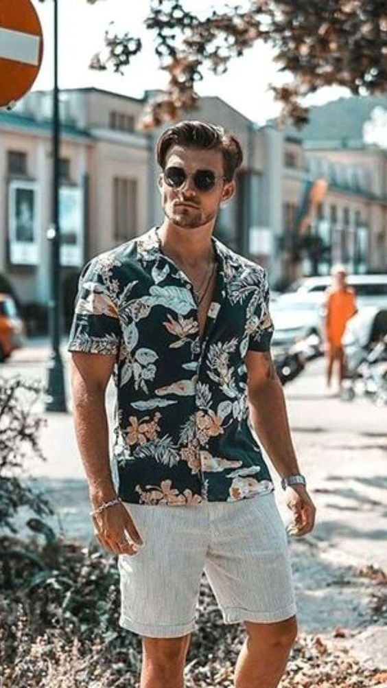 Men's Floral Shirt Men's Floral Shirt