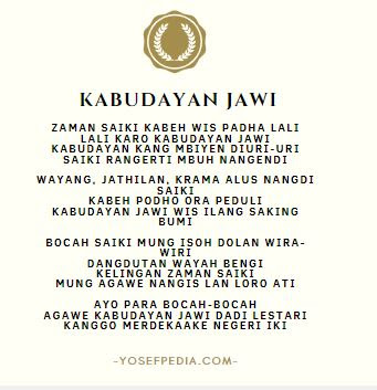 50 Contoh Geguritan Bahasa Jawa Dalam Berbagai Tema Pengertian Arti Ciri Yosefpedia Com