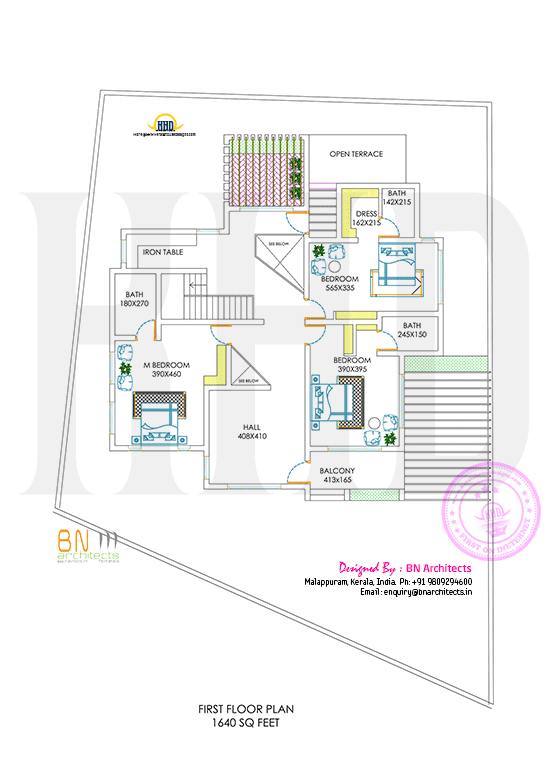 First floor plan