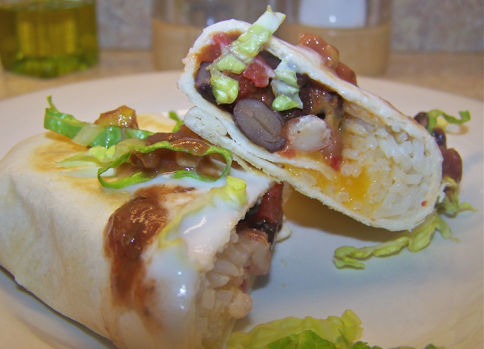 Little Mommy, Big Appetite Meatless Meals Spicy Bean Burritos