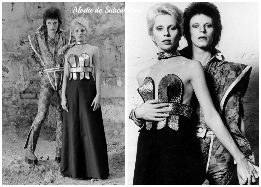 Angela Bowie causando nos anos 70. 