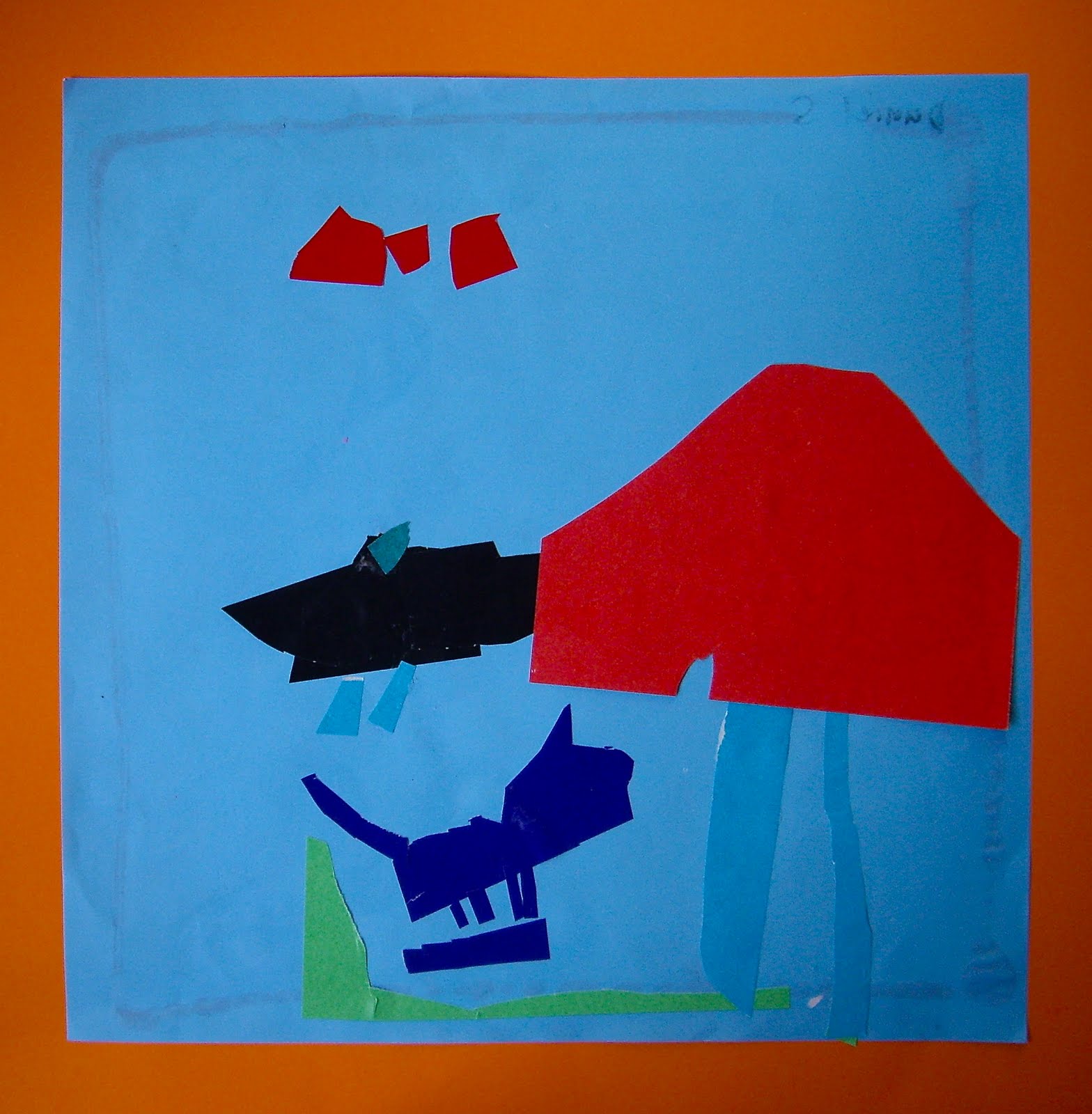 Use Your Coloured Pencils: Drawing With Scissors