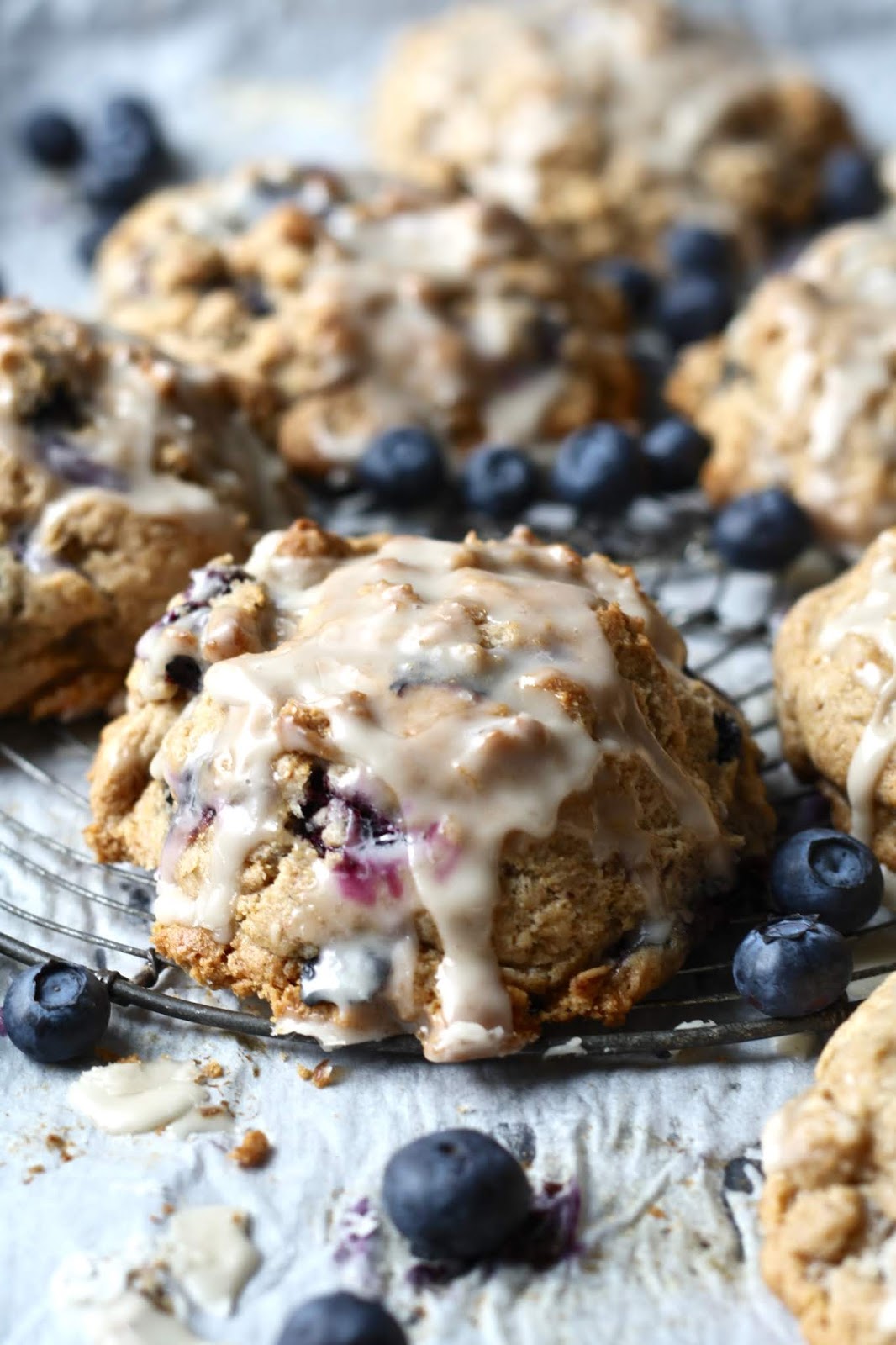 salted sugared spiced™ Maple Blueberry Scones