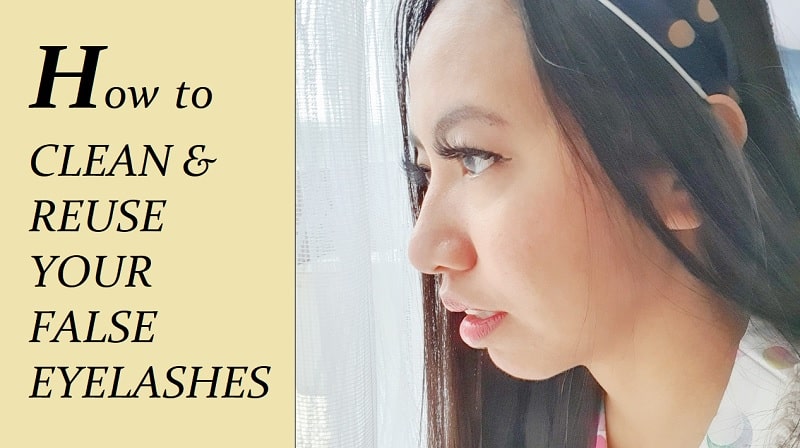 Beauty Hack: How to Clean and Reuse your False Eyelash