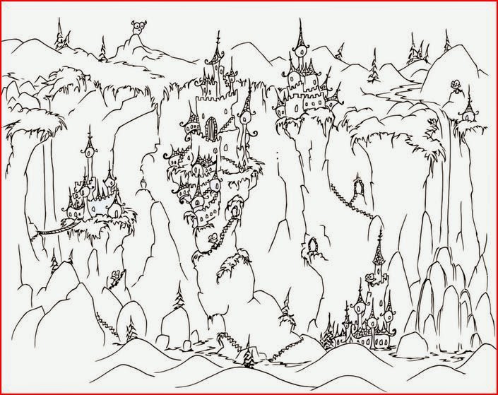 Frozen castle coloring pages coloring.filminspector.com