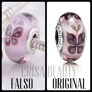 Diferencias entre piezas originales y falsas de PANDORA