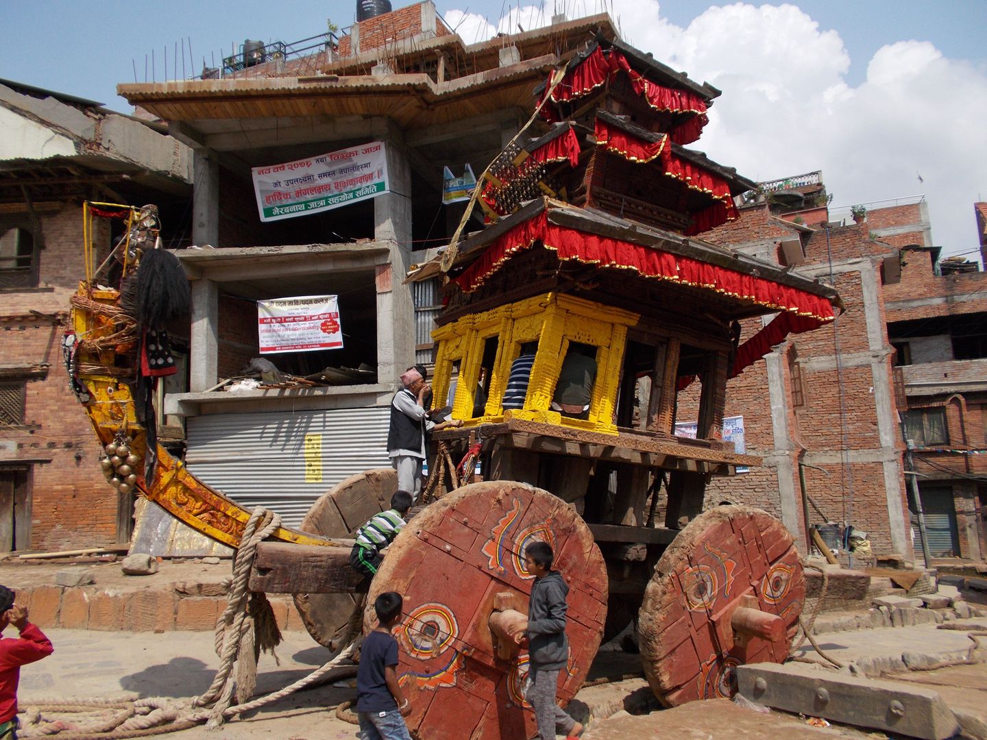 Катманду, мозаика