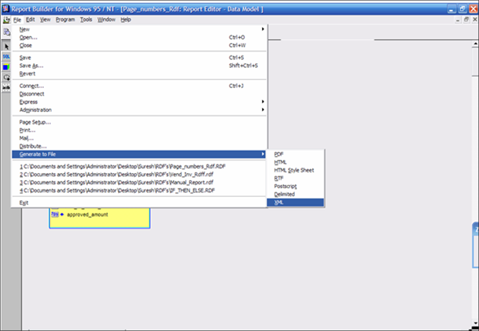 VijayaLakshmi Oracle Apps Zone Inserting Page Numbers in RTF xml report