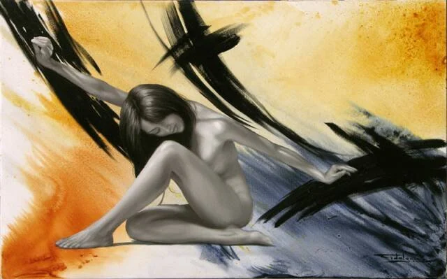 Dreams of Love | Fidel Garcia ~ Mexican Figurative and Abstract Expressionist painter