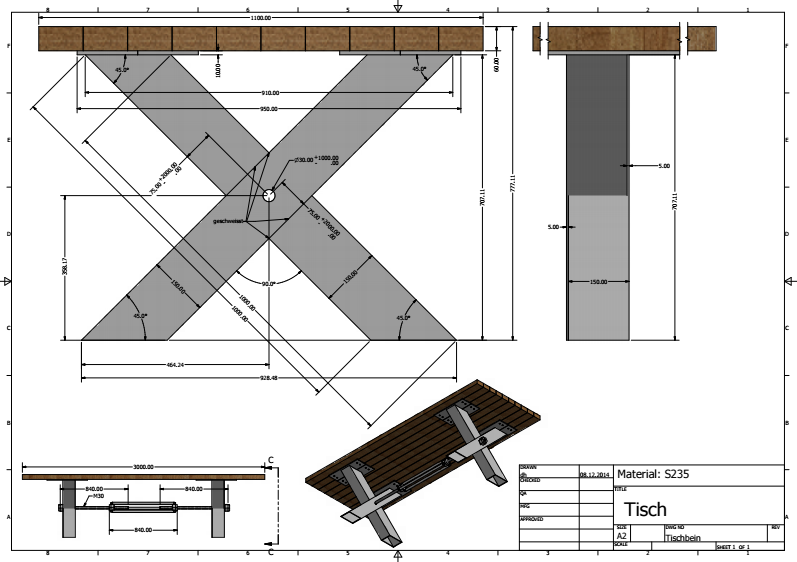UNSER OKAL HAUS : Projekt Esszimmertisch DIY