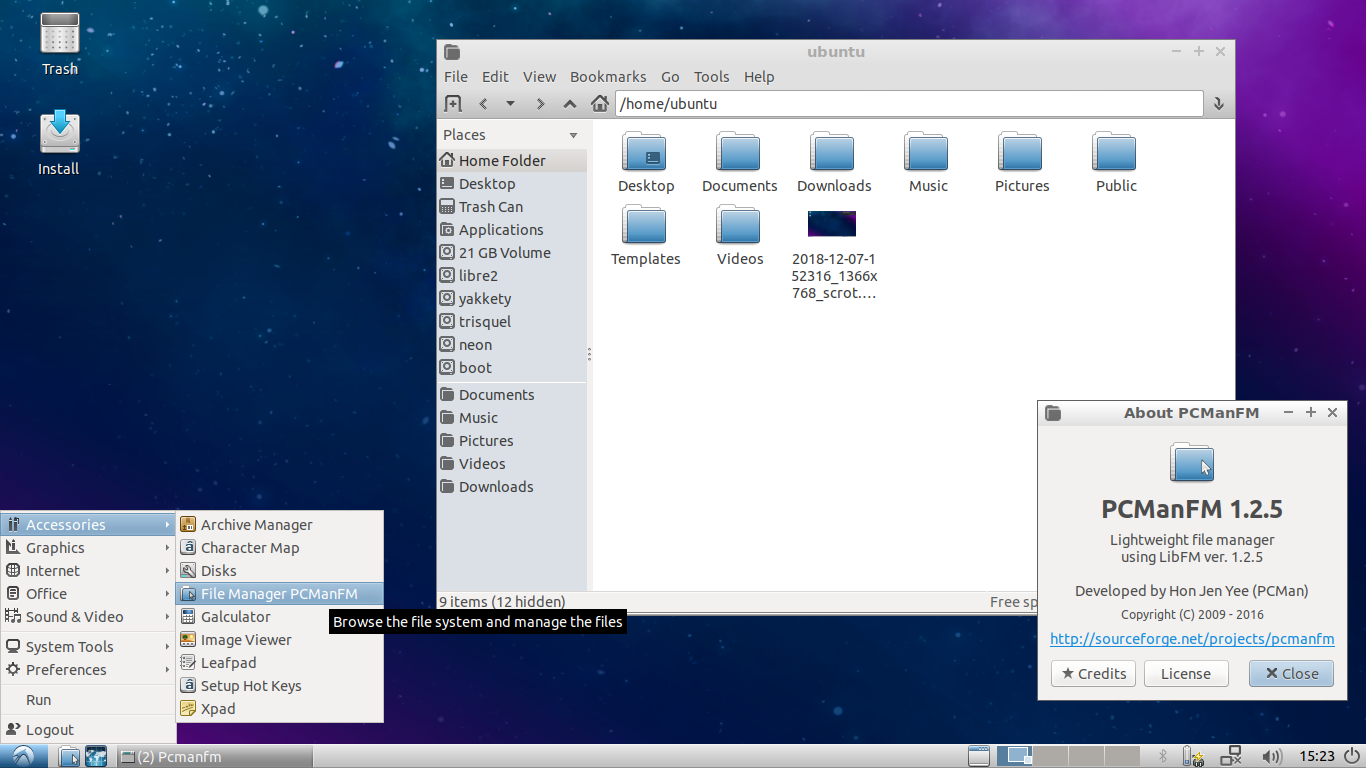 Lubuntu 18.04 and 18.10: Between LXDE and LXQt