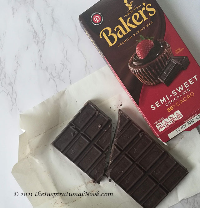 Whipped Chocolate Ganache with Half and Half