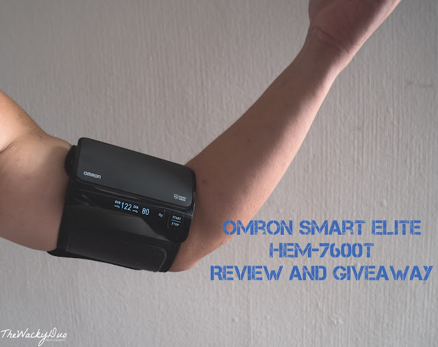 Keeping the pressure off  : Omron Smart Elite+ HEM-7600T Review + Giveaway