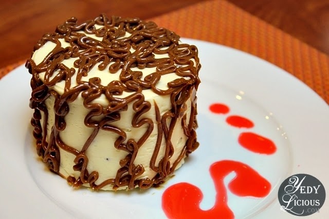 Cravings White Chocolate Caramel Cake