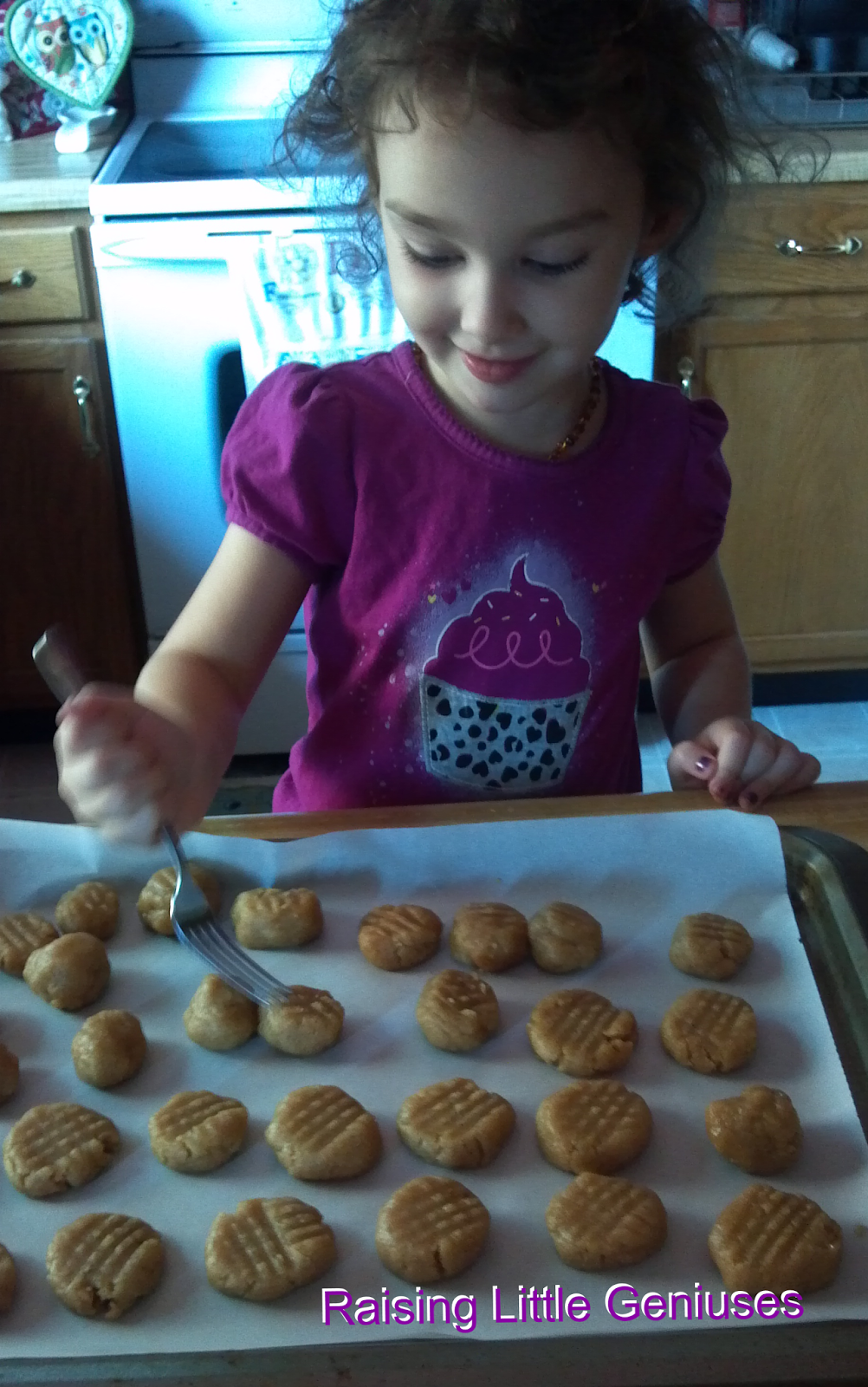 Raising Little Geniuses Cashew Butter Cookies