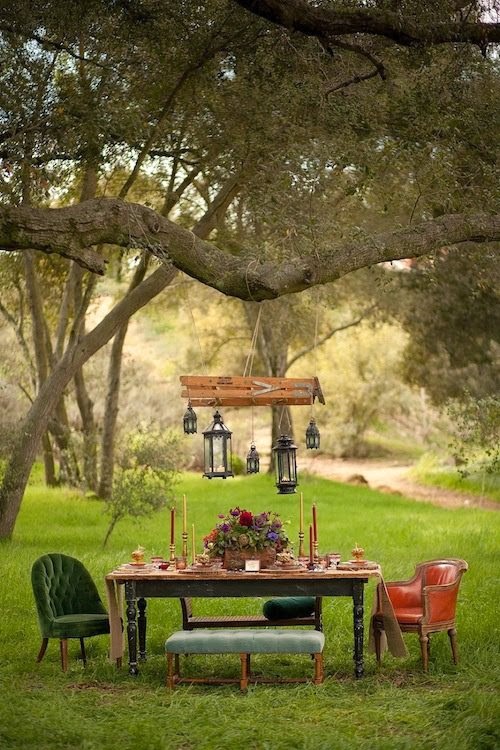 Un Faro de Ideas: JARDINES Y BALCONES PARA DESCANSAR