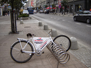 rower, Gdynia, reklama, wrak, złom, świętojańska