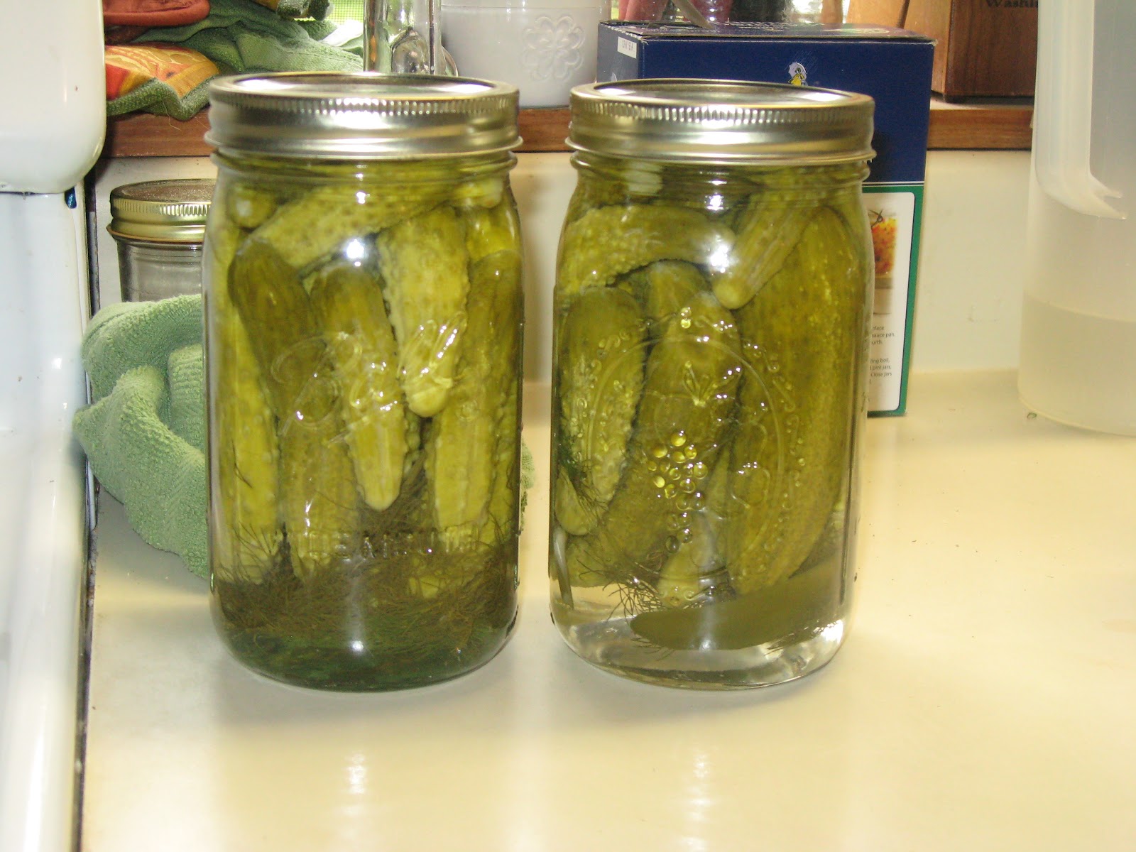 A Home in the Country Canning Pickles