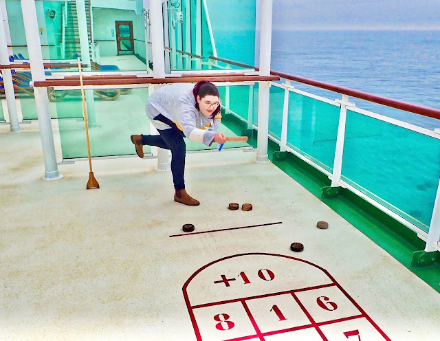 What to do on a cruise sea day P&O Cruises MV azura